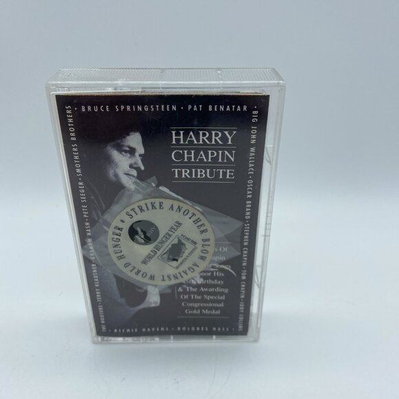 Harry Chapin Tribute Springsteen Benatar Nash Seeger Vintage Cassette Tape - Picture 1 of 4